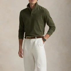 Polo Shirts|Polo Ralph Lauren Custom Slim-Fit Cotton-Piqué Polo Shirt - M