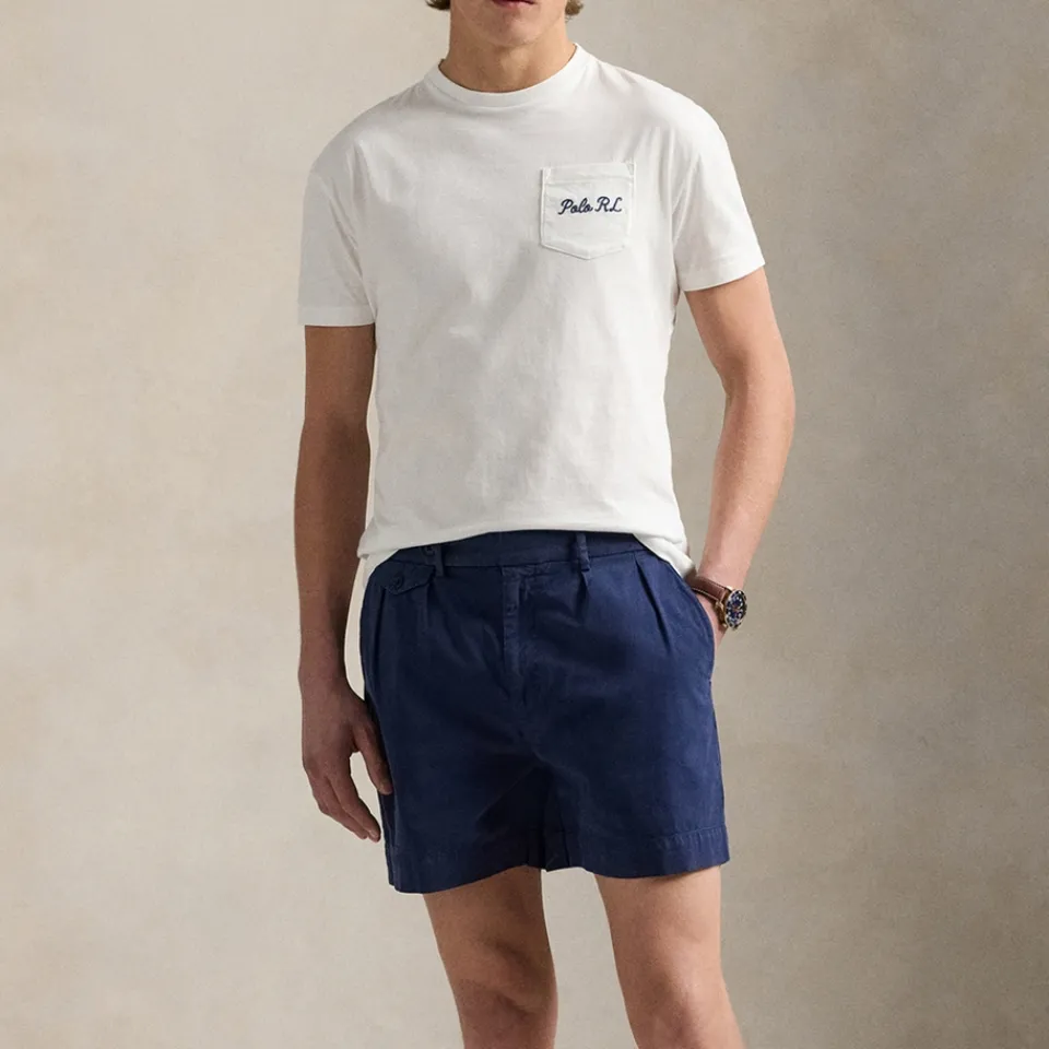 T-Shirts|T-Shirts|NN.07 Polo Ralph Lauren Custom Slim Fit Back Logo Bear Cotton T-Shirt - S