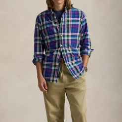 Shirts|Shirts|Dr. Martens Polo Ralph Lauren Custom Fit Oxford Checked Shirt - S