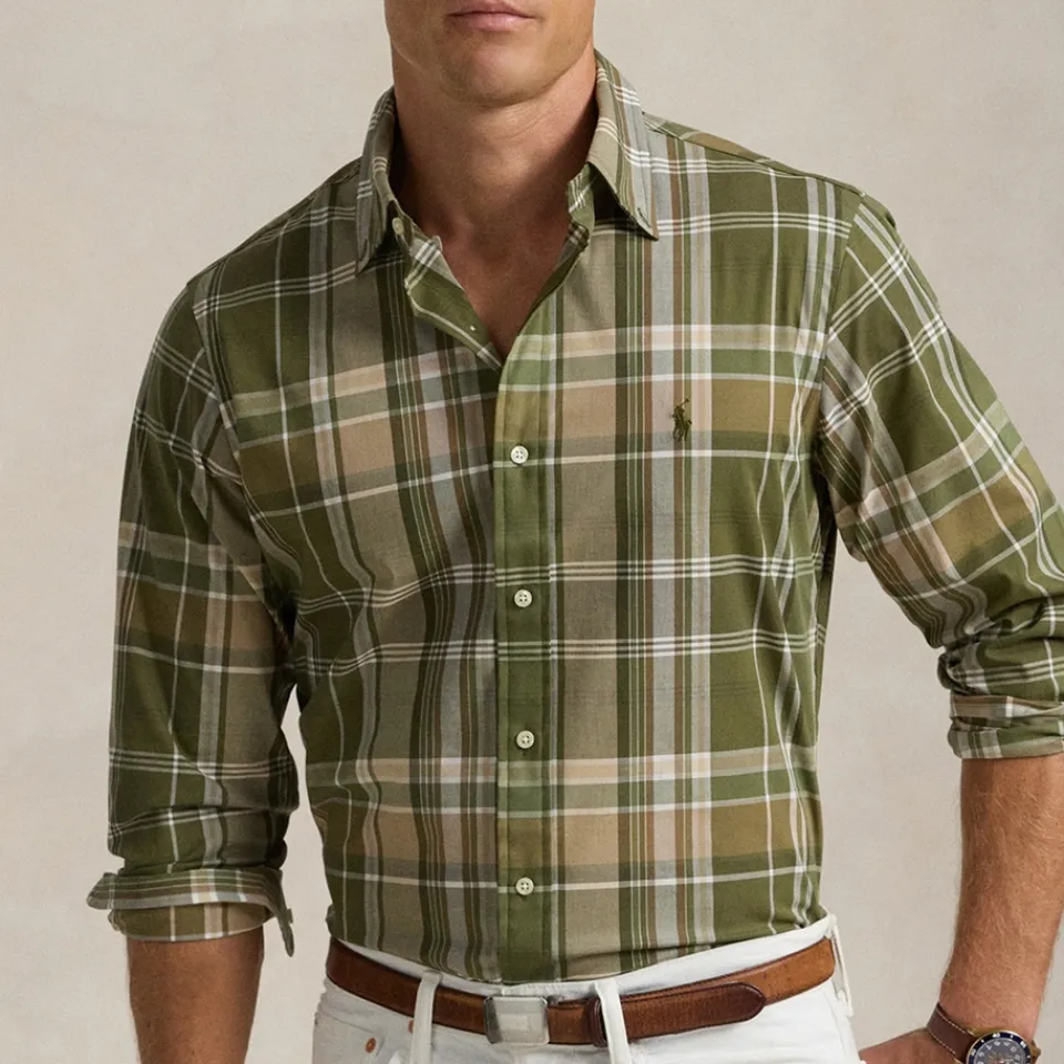 Shirts|Shirts|Dr. Martens Polo Ralph Lauren Custom-Fit Oxford Cotton Shirt - S