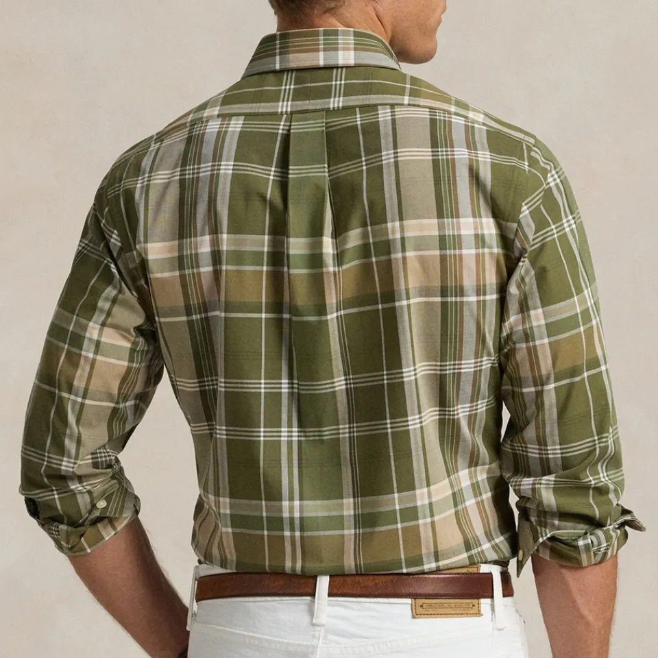 Shirts|Shirts|Dr. Martens Polo Ralph Lauren Custom-Fit Oxford Cotton Shirt - S