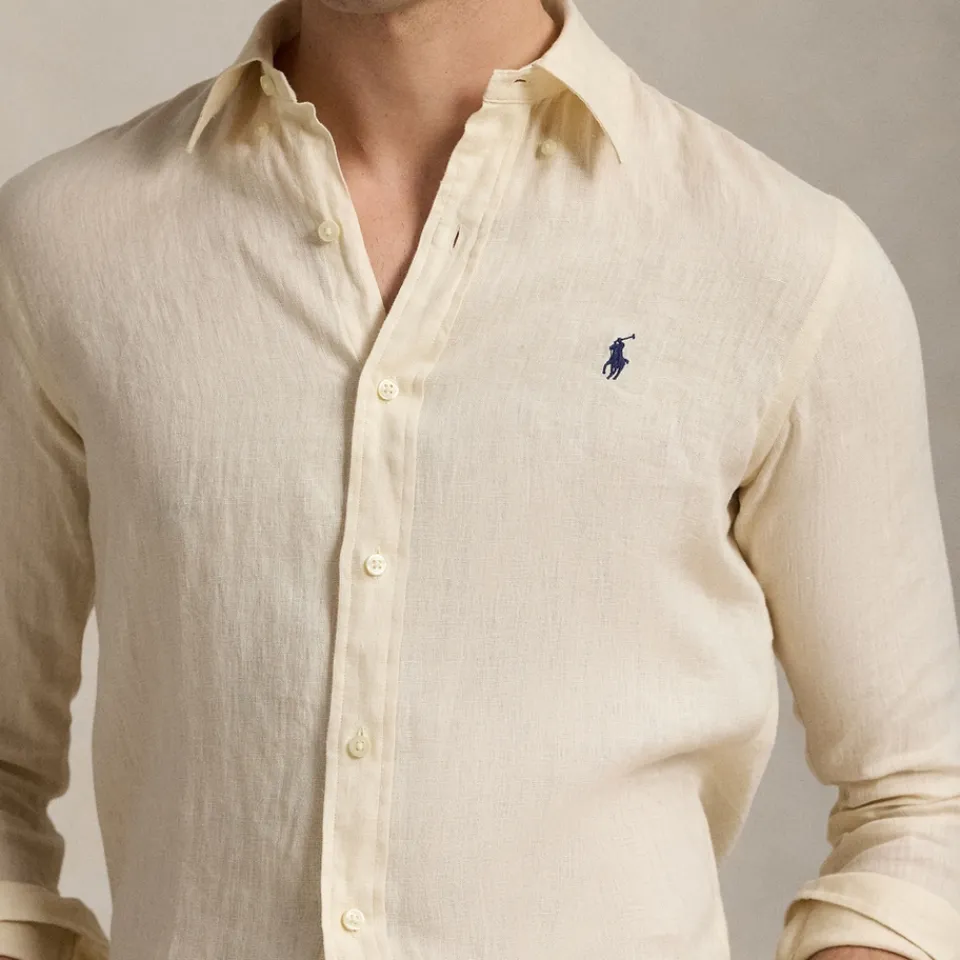 Shirts|Shirts|Dr. Martens Polo Ralph Lauren Custom-Fit Linen Shirt - S