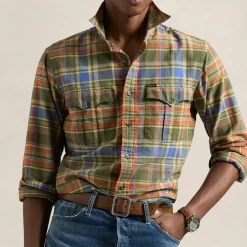Shirts|Shirts|Polo Ralph Lauren Custom-Fit Classic Oxford Shirt - M