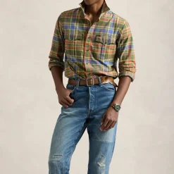 Shirts|Shirts|Polo Ralph Lauren Custom-Fit Classic Oxford Shirt - M