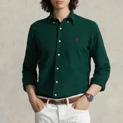 Shirts|Shirts|REPRESENT Polo Ralph Lauren Custom-Fit Garment-Dyed Cotton Oxford Shirt - XXL