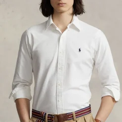 Shirts|Shirts|Polo Ralph Lauren Custom-Fit Cotton Oxford Shirt - XXL