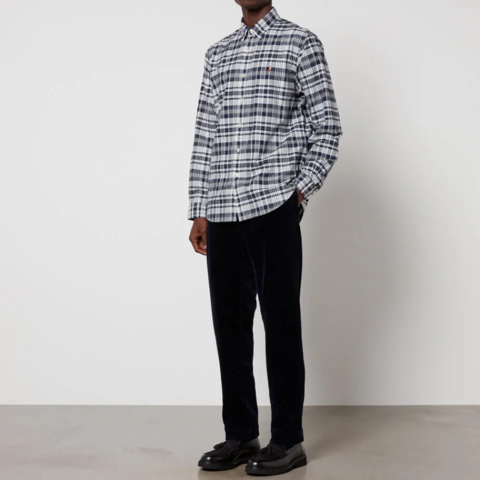 Shirts|Shirts|Dr. Martens Polo Ralph Lauren Custom-Fit Classic Checked Cotton Shirt - S