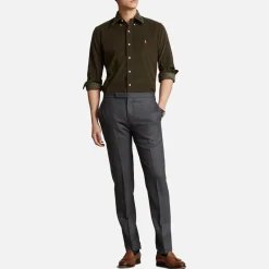 Shirts|Shirts|Dr. Martens Polo Ralph Lauren Custom-Fit Cotton-Corduroy Shirt - S