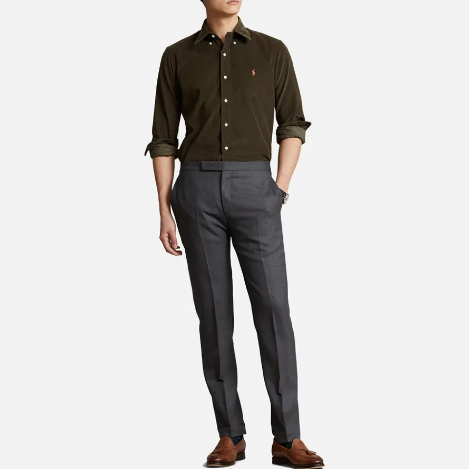 Shirts|Shirts|Dr. Martens Polo Ralph Lauren Custom-Fit Cotton-Corduroy Shirt - S