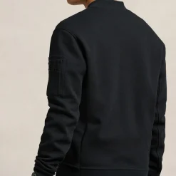Jackets|Coats|Polo Ralph Lauren Double-Knit Cotton-Blend Bomber Jacket - XXL