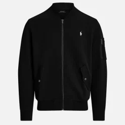 Jackets|Coats|Polo Ralph Lauren Double-Knit Cotton-Blend Bomber Jacket - XXL