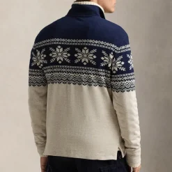 Knitwear|Dr. Martens Polo Ralph Lauren Fairisle Cotton-Jacquard Jumper - M