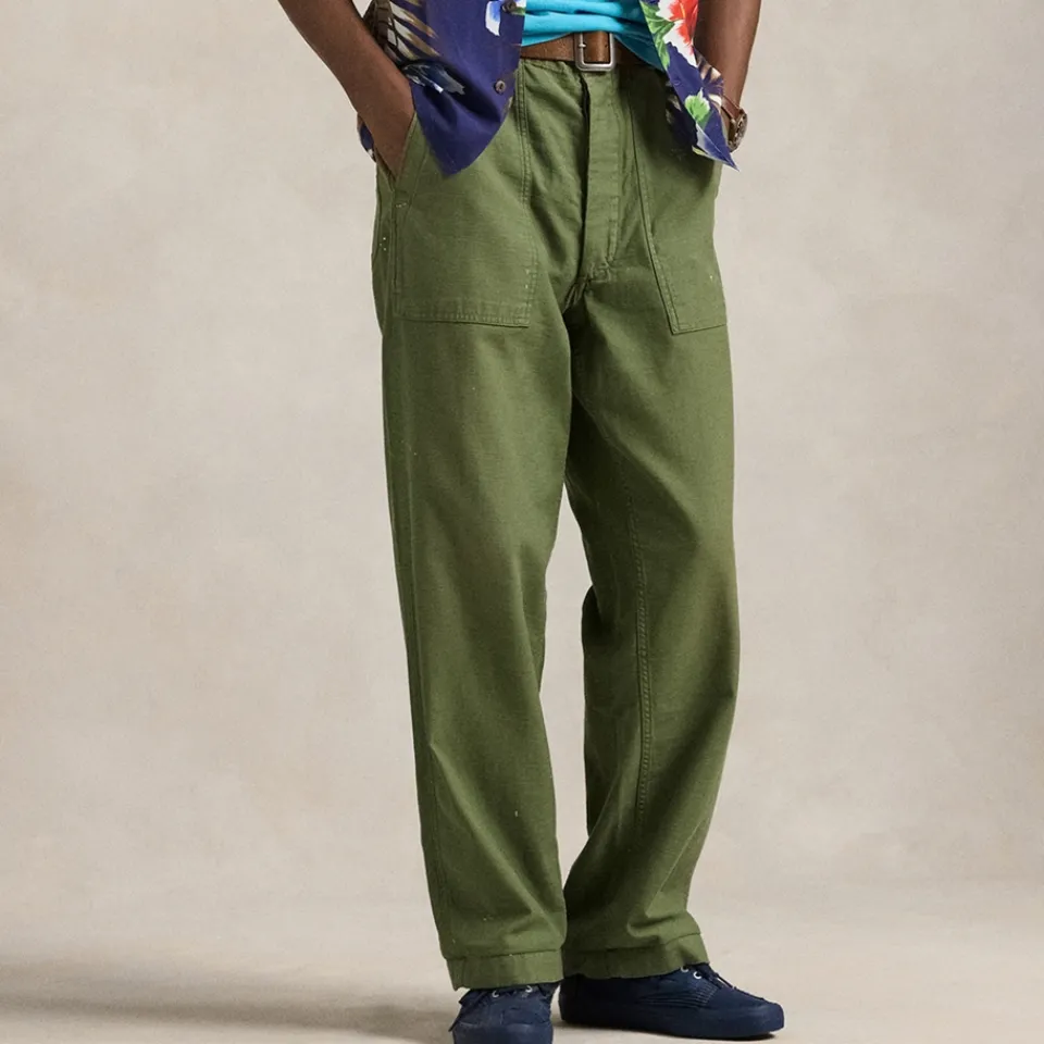 Trousers|Dr. Martens Polo Ralph Lauren Fatigue Woven Cotton Trousers - W30/L32