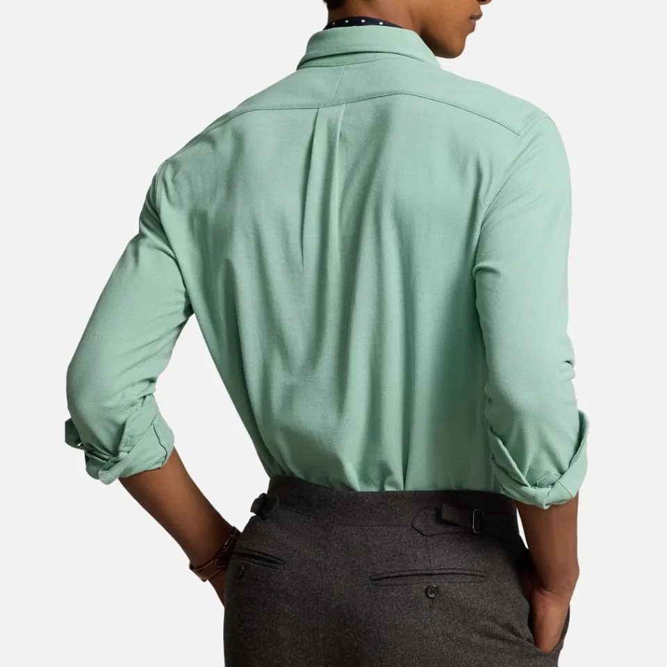 Shirts|Shirts|Axel Arigato Polo Ralph Lauren Featherweight Cotton-Piqué Slim-Fit Shirt - XXL