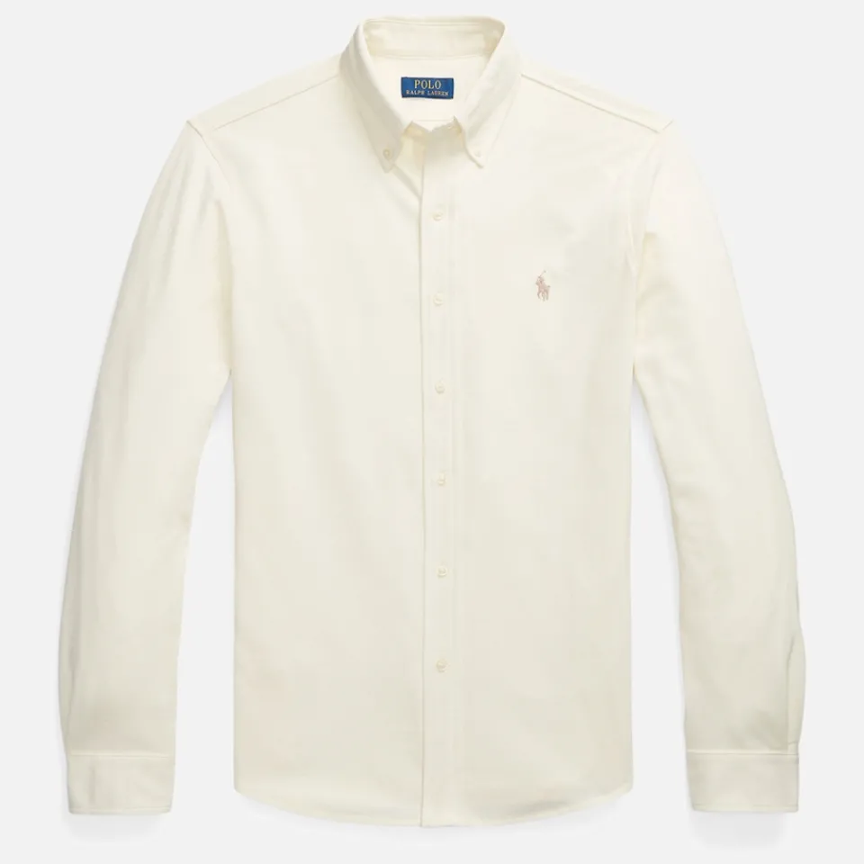 Shirts|Shirts|Dr. Martens Polo Ralph Lauren Featherweight Cotton-Piqué Slim-Fit Shirt - XXL