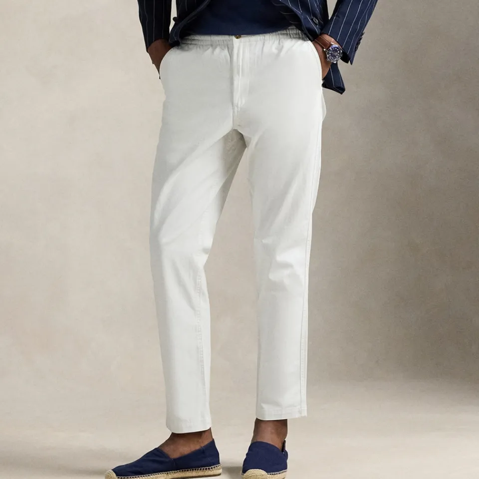 Trousers|Polo Ralph Lauren Flat Front Prepster Twill Chinos - S