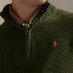 Knitwear|Marc Jacobs Polo Ralph Lauren Half Zip Cotton Knit Jumper - S