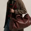 Bags|Holiday Bags|Polo Ralph Lauren Heritage Pebble-Grain Leather Duffle Bag