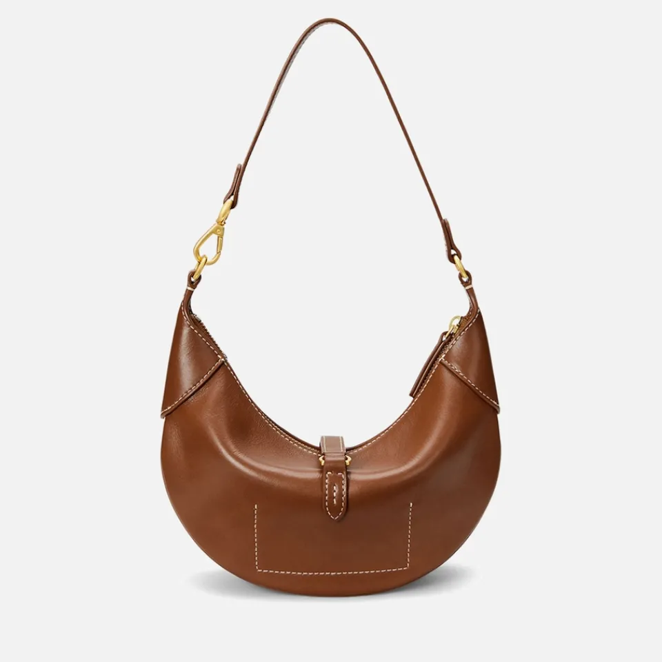 Bags|Polo Ralph Lauren ID Leather Shoulder Bag