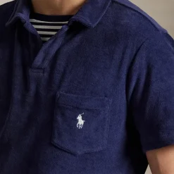 Polo Shirts|Dr. Martens Polo Ralph Lauren Johnny Collar Cotton Terry Polo Shirt - S