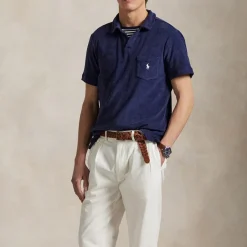 Polo Shirts|Dr. Martens Polo Ralph Lauren Johnny Collar Cotton Terry Polo Shirt - S