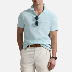 Polo Shirts|Dr. Martens Polo Ralph Lauren Johnny Collar Cotton Terry Polo Shirt - S