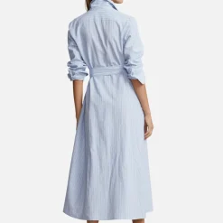 Dresses|Dresses|Dr. Martens Polo Ralph Lauren Linen and Cotton-Blend Midi Dress - UK 4