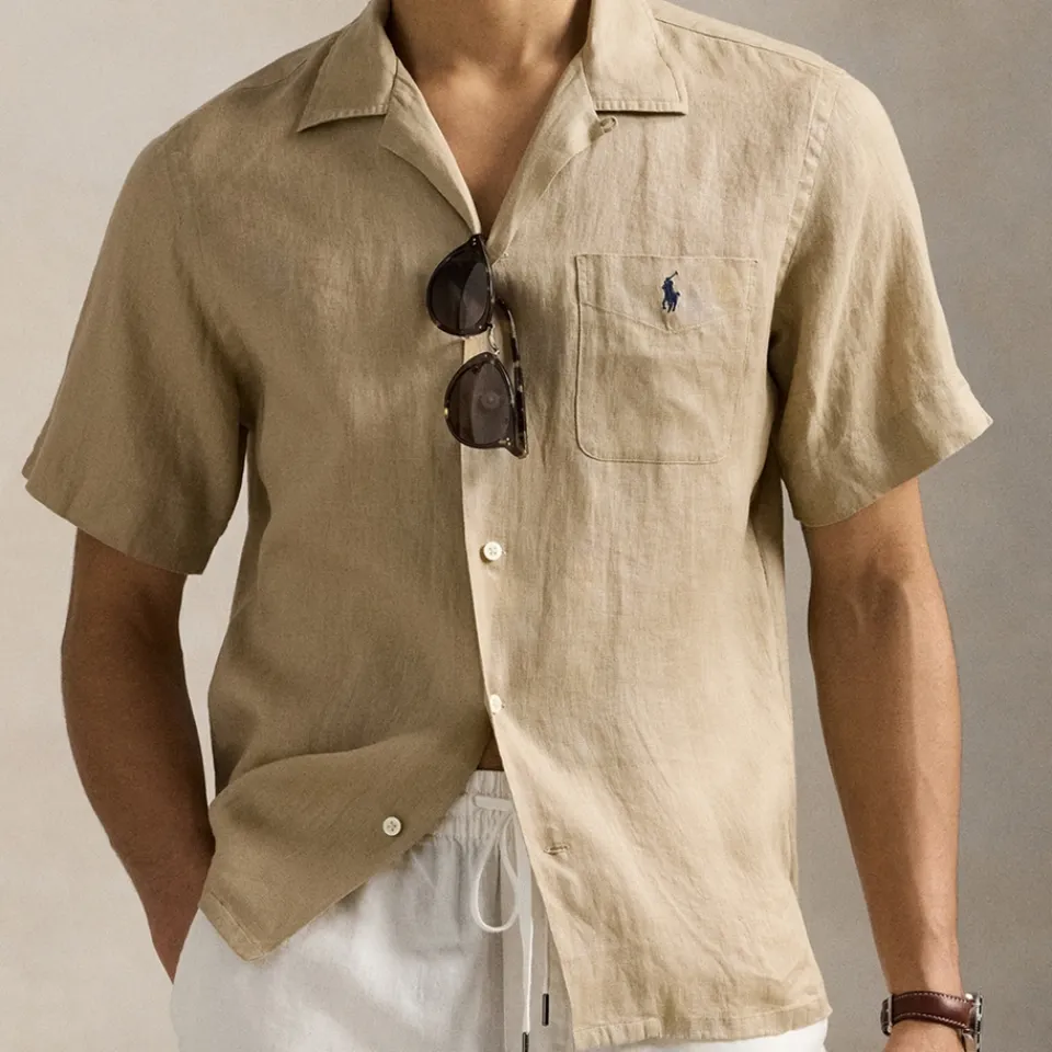 Shirts|Shirts|Dr. Martens Polo Ralph Lauren Linen Shirt - S
