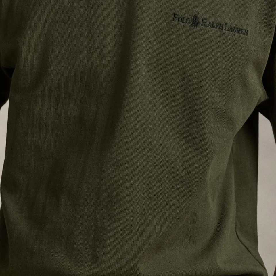 T-Shirts|T-Shirts|Polo Ralph Lauren Logo-Embroidered Cotton-Jersey T-Shirt - M