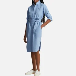 Dresses|Dresses|Dr. Martens Polo Ralph Lauren Long Sleeve Cotton-Poplin Shirt Dress - UK 4