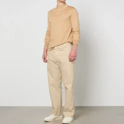 Polo Shirts|Dr. Martens Polo Ralph Lauren Long Sleeved Cotton-Poplin Polo Shirt - S
