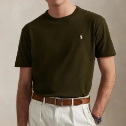 T-Shirts|T-Shirts|Polo Ralph Lauren x Wimbledon Polo Ralph Lauren Loopback Cotton-Jersey T-Shirt - S