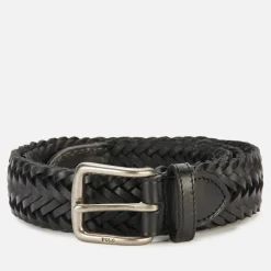 Belts|Polo Ralph Lauren Men's Braided Belt - Black - L