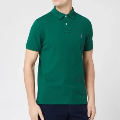 Polo Shirts|Polo Ralph Lauren Men's Custom Slim Fit Polo Shirt - New Forest - M