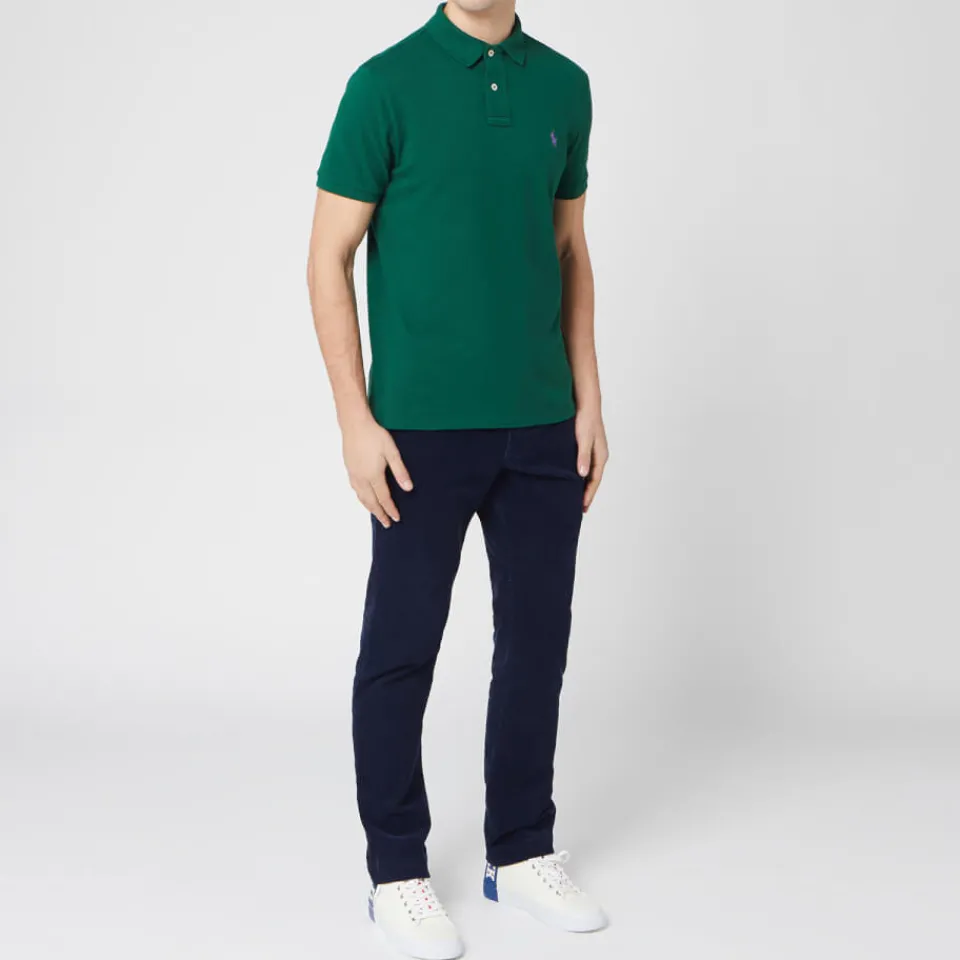 Polo Shirts|Polo Ralph Lauren Men's Custom Slim Fit Polo Shirt - New Forest - M