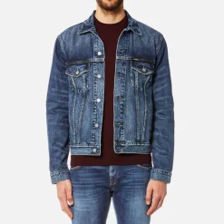 Jackets|Coats|Stepney Workers Club Polo Ralph Lauren Men's Icon Denim Trucker Jacket - Trenton Blue - S