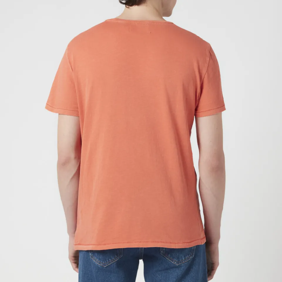 T-Shirts|T-Shirts|Polo Ralph Lauren Men's Polo Logo T-Shirt - College Orange - M