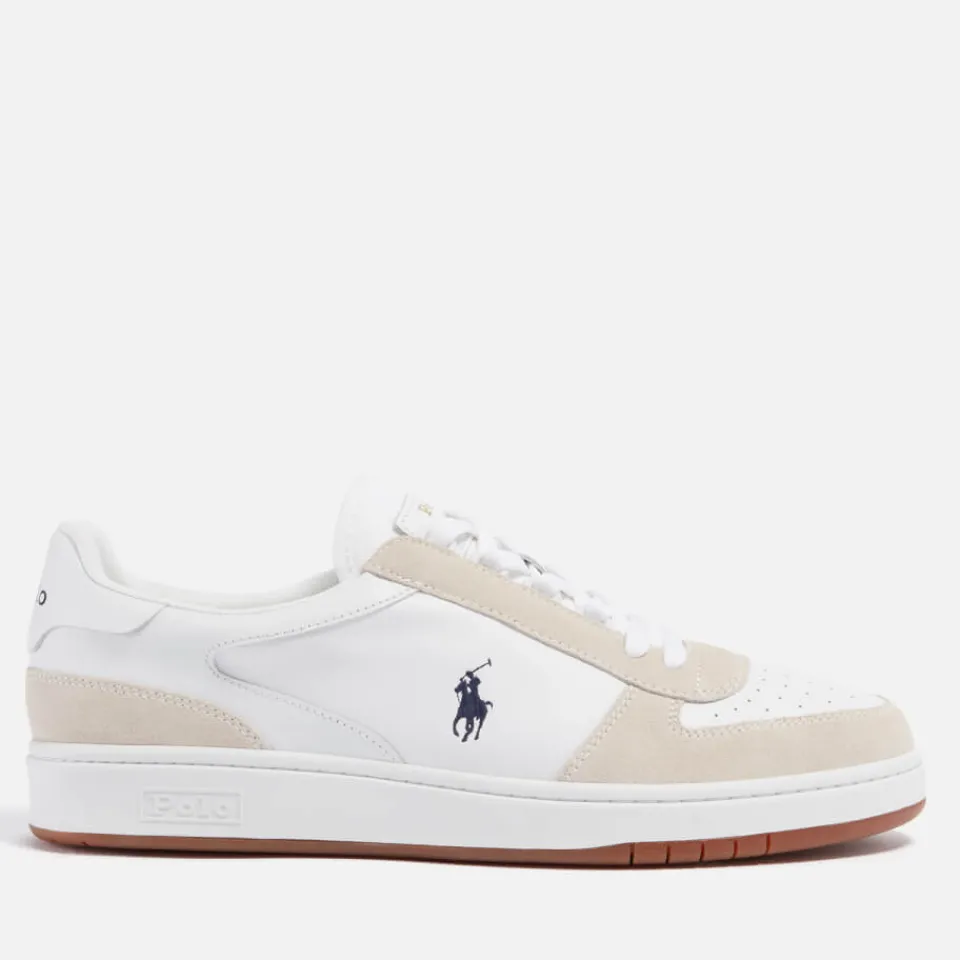 Trainers|Crocs Polo Ralph Lauren Men's Polo Leather/Suede Trainers - UK 7