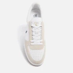 Trainers|Crocs Polo Ralph Lauren Men's Polo Leather/Suede Trainers - UK 7