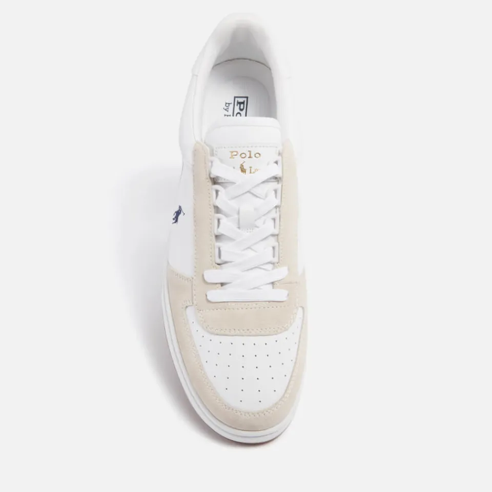 Trainers|Crocs Polo Ralph Lauren Men's Polo Leather/Suede Trainers - UK 7