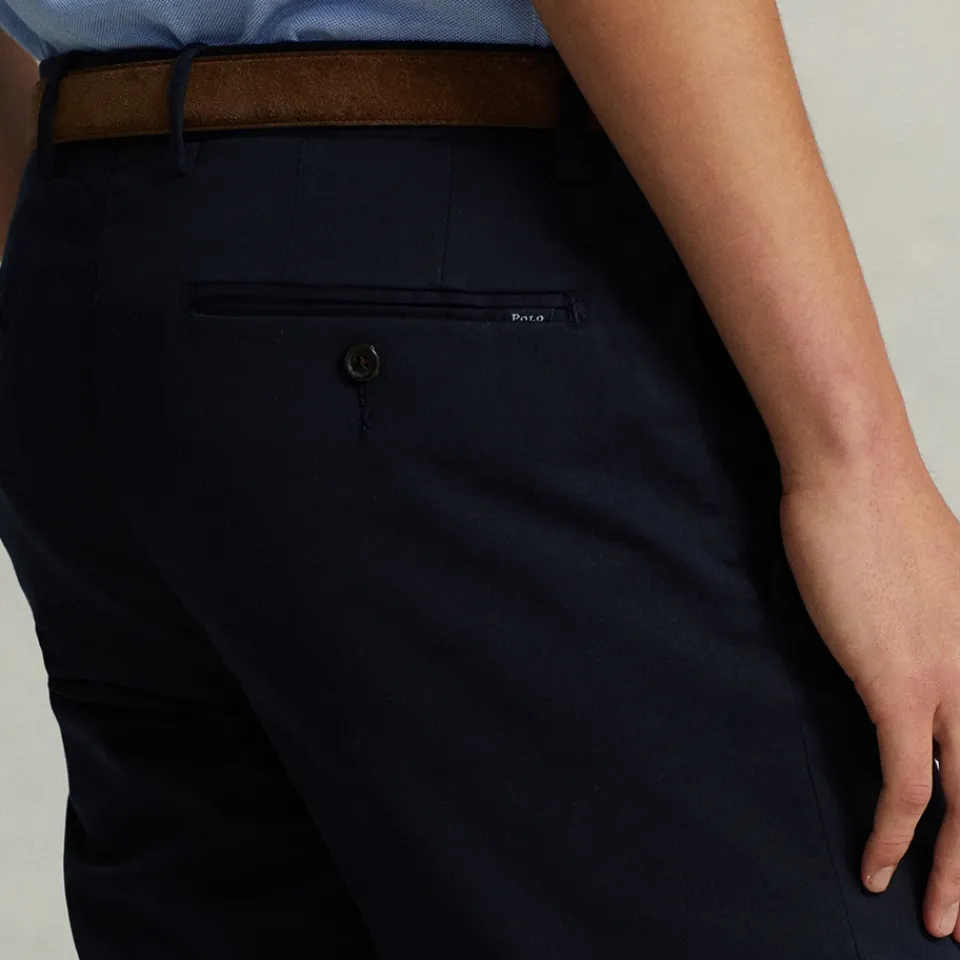 Trousers|Polo Ralph Lauren Men's Stretch Slim Fit Chino Trousers - Aviator Navy - W30/L32