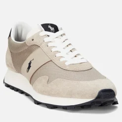 Trainers|Dr. Martens Polo Ralph Lauren Men's Trail 125 Mesh And Suede Trainers - UK 8
