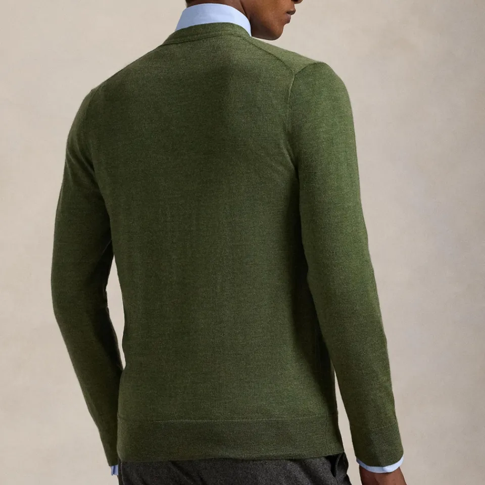 Cardigans|Knitwear|Dr. Martens Polo Ralph Lauren Merino Wool Knit Cardigan - XXL