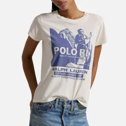 Loungewear|T-Shirts And Tops|Lacoste Polo Ralph Lauren Outdoor Graphic Cotton-Jersey T-Shirt - XS