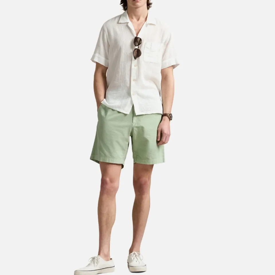 Shorts|Shorts|Maison Kitsuné Polo Ralph Lauren Oxford Prepster Cotton Twill Shorts - S
