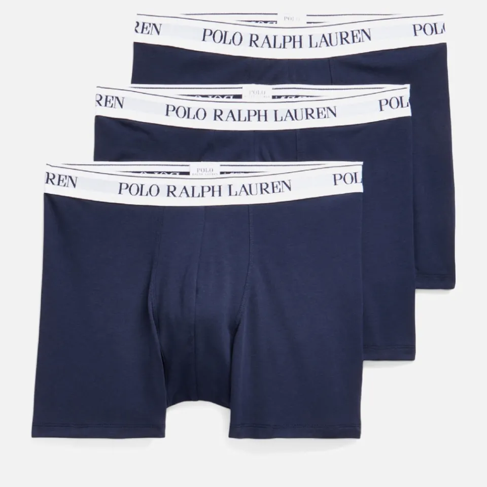 Underwear|AMI Polo Ralph Lauren 3-Pack Cotton-blend Boxer Briefs - M