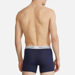 Underwear|AMI Polo Ralph Lauren 3-Pack Cotton-blend Boxer Briefs - M