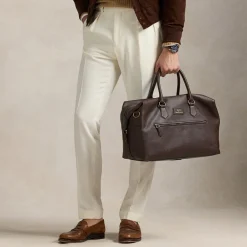 Bags|Holiday Bags|Dr. Martens Polo Ralph Lauren Pebble-Grain Leather Duffle Bag