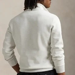 Sweatshirts|Polo Ralph Lauren Performance Lightweight Cotton-Blend Quarter-Zip Jumper - S