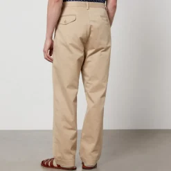 Trousers|Polo Ralph Lauren Pleated Cotton-Twill Trousers - W36/L32